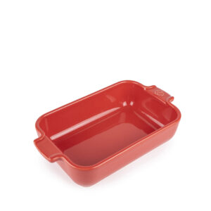 Auflaufform aus Keramik, Tiefrot, Appolia/Peugeot, 22,5x13x5cm