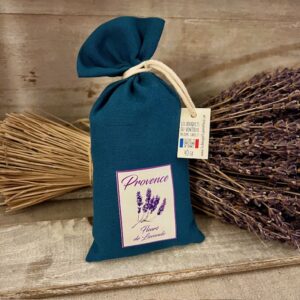 Bio-Lavendelsäckchen, Größe M, Les Bouquets du Ventoux, 40g, ca. 7x16cm