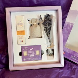 Bouquets du Ventoux-Wohlfühl-Geschenkbox mit Bio-Lavendel-2