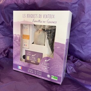 Bouquets du Ventoux-Wohlfühl-Geschenkbox mit Bio-Lavendel-3