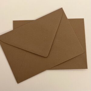 Briefumschlag, Kraftpapier, für Postkarten, Les Éditions de Mai, 11,4 x 16,2cm