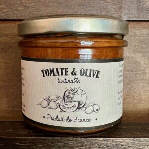 Aufstrich aus Tomaten & schwarzen Oliven, Jouneau, 100g