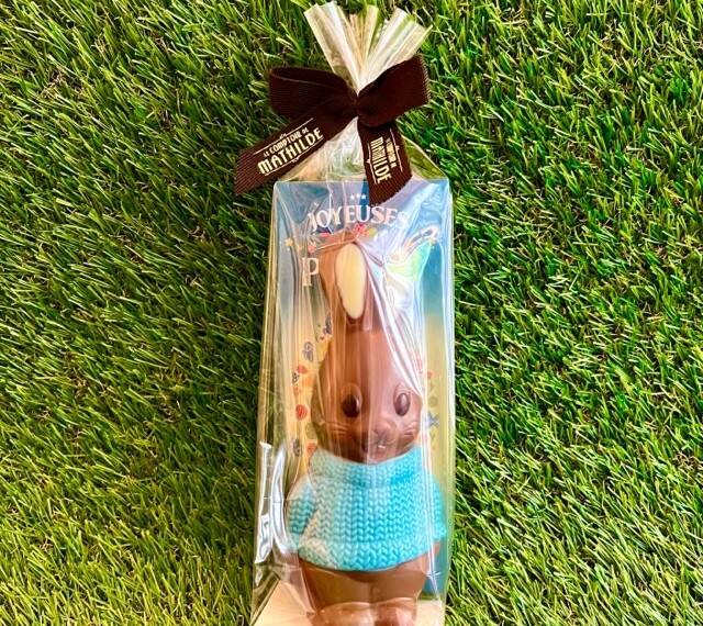 Comptoir de Mathilde_Hase mit Pulli_blau_Ostern