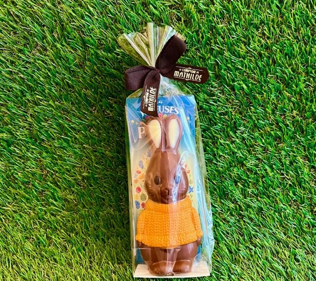 Comptoir de Mathilde_Hase mit Pulli_orange_Ostern.