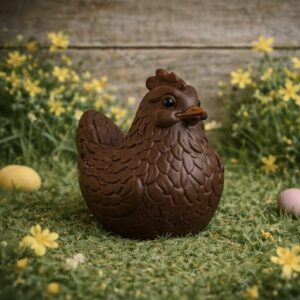 Schokolade zu Ostern, Henne "Pou-Poule", Le Comptoir de Mathilde, 140g