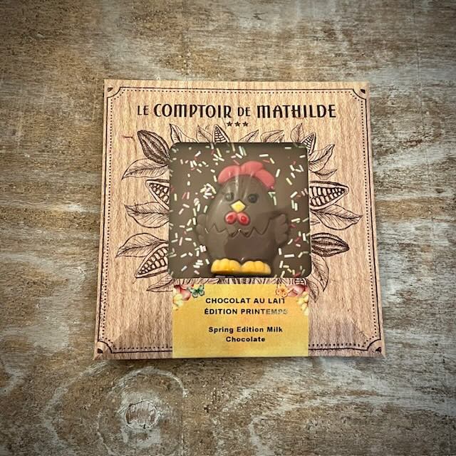 Schokolade zu Ostern, Vollmilch, Le Comptoir de Mathilde, 80g