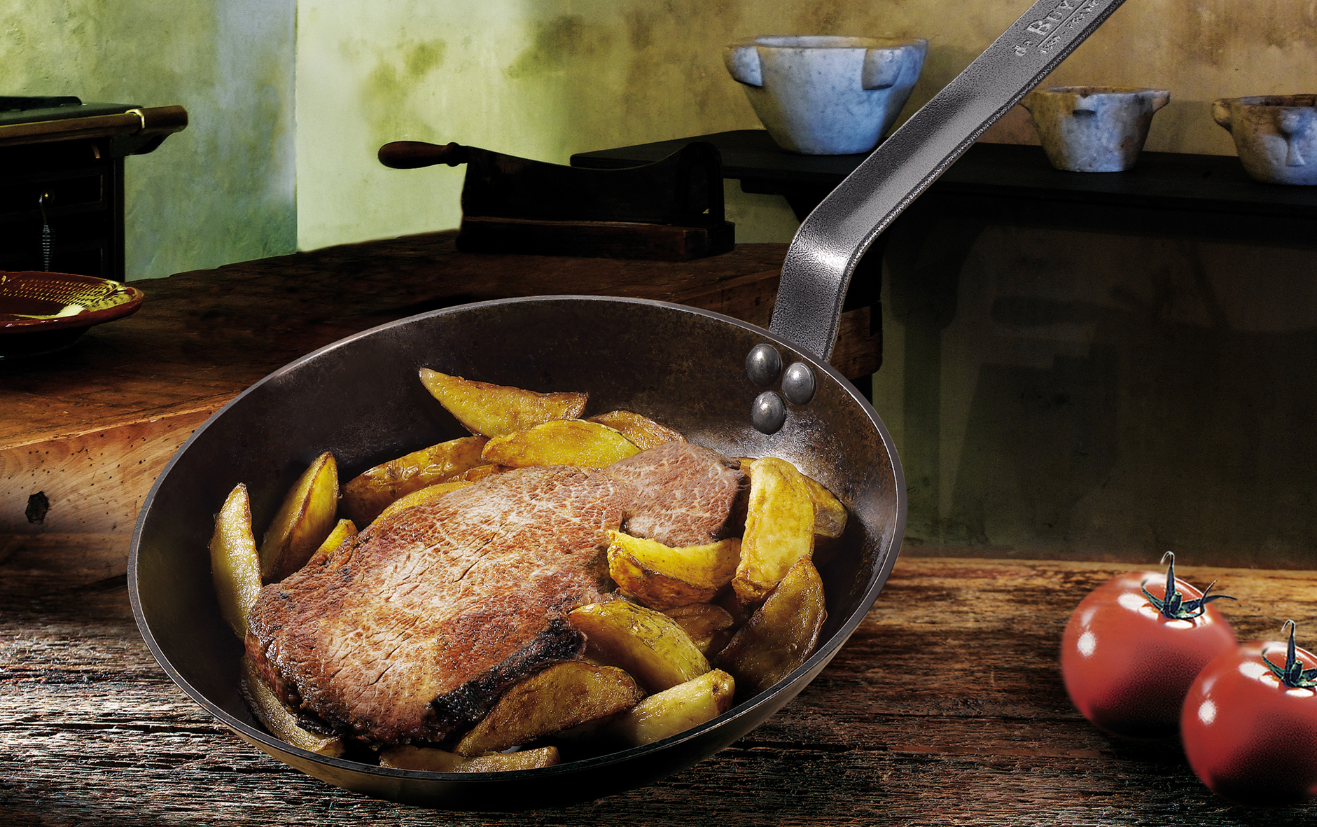 Bratpfanne "Mineral B", de Buyer, 28cm