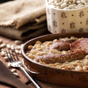Domaine des Graves:Sudreau_Cassoulet au confit de canard_Cassoulet mit Enten-Confit _750g_Ambiance