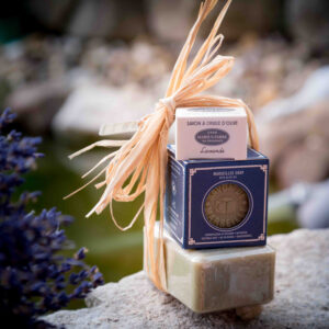 Geschenk-Set "Les trois petits savons de Provence"