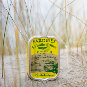 Sardinen in Olivenöl, mit Zitrone, la belle-iloise, 115g