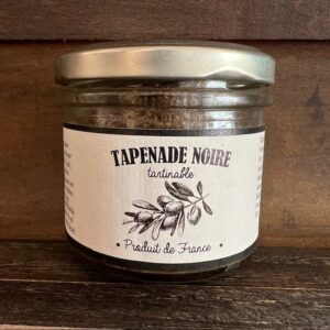 Tapenade aus schwarzen Oliven, Jouneau, 100g