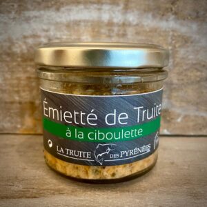Forellen-Rillette mit Schnittlauch, La Truite des Pyrénées, 90g