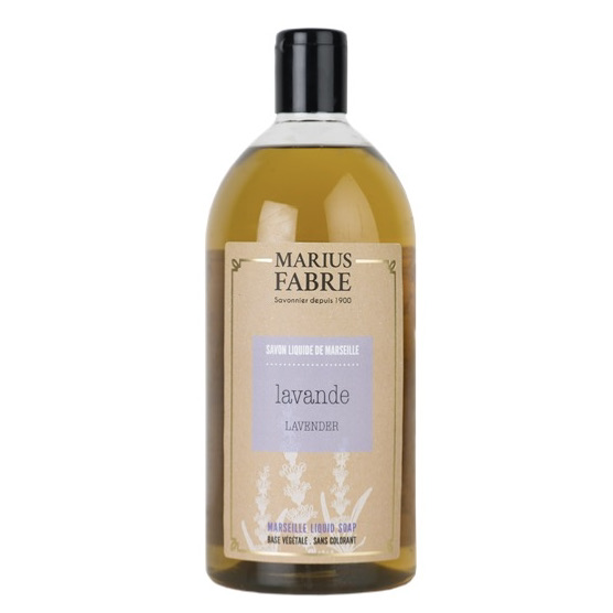 Flüssigseife mit Olivenöl (Nachfüllflasche), Lavendel, Marius Fabre, 1L