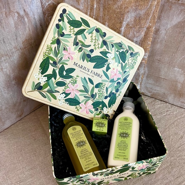 Geschenkbox "Cotignac" mit Bio-Pflegeprodukten