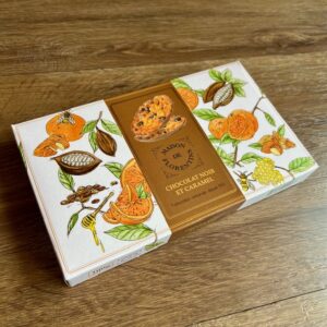 Florentins, glutenfrei, Zartbitterschokolade & Karamell, Maison de Florentins, 100g