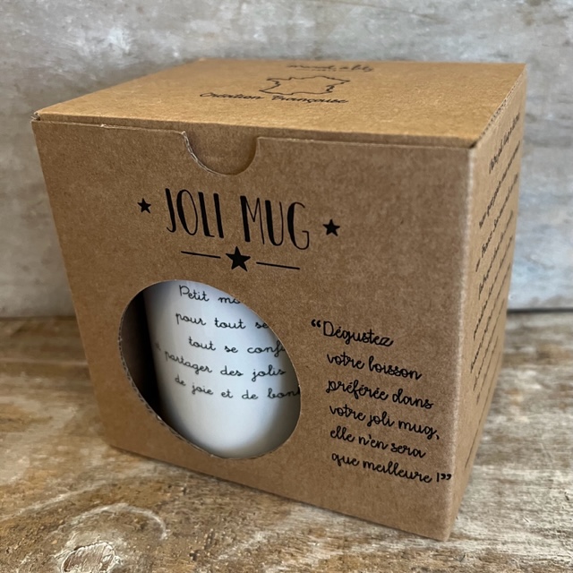 Keramikbecher "amitié", Marcel & Lily, 325 ml