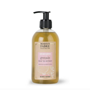 Flüssigseife mit Olivenöl, Granatapfel & Kirschblüte, Marius Fabre, 400ml