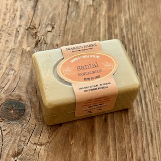 Olivenölseife, Sandelholz, Marius Fabre, 100g - neues Format !