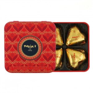 Pralinenherzen in kleiner Metallbox, Motiv 1, Maxim's de Paris, 22g