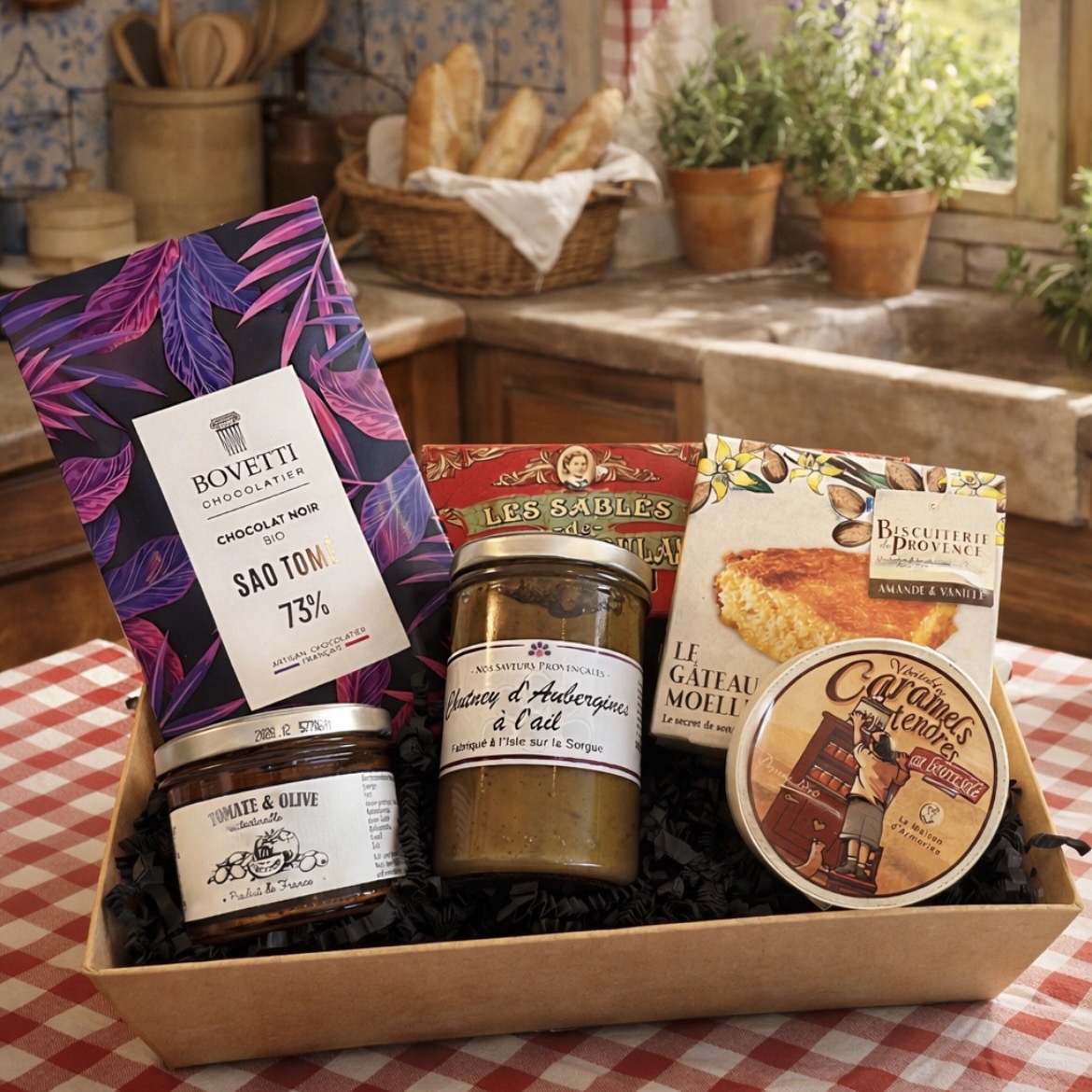 Präsentkorb "Ma tante végétarienne"