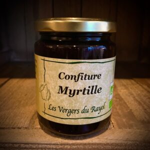 Konfitüre, Bio, Blaubeeren (Myrtille), Les Vergers du Rayol, 320g