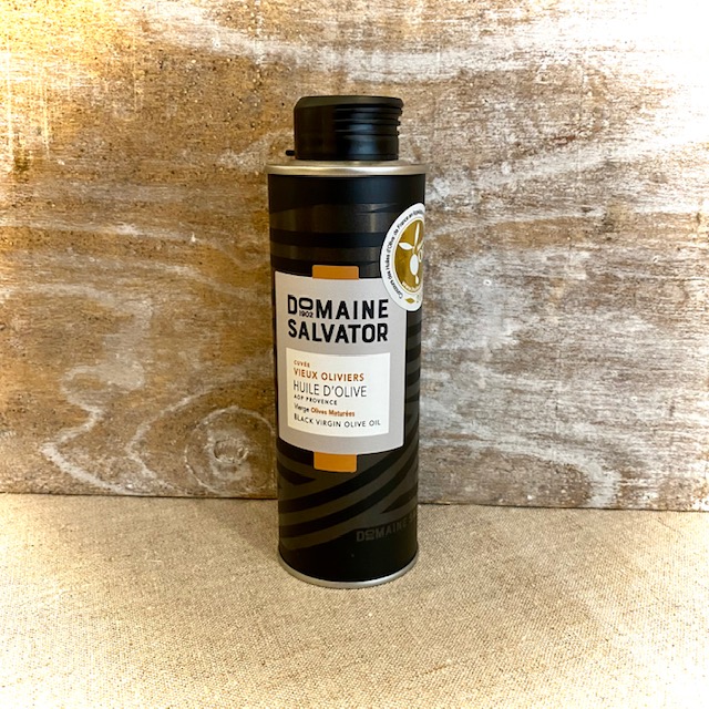 Bio-Olivenöl AOP mit Ausgießer, Cuvée Vieux Oliviers, Domaine Salvator, 250ml