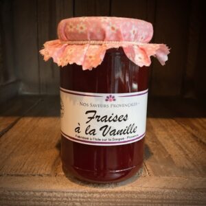 Konfitüre, Erdbeeren mit Vanille, Nos Saveurs Provençales, 345g
