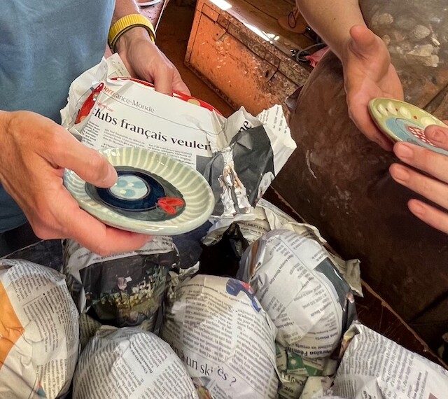 Unikate-ovale Teller-L'Atelier de Julie